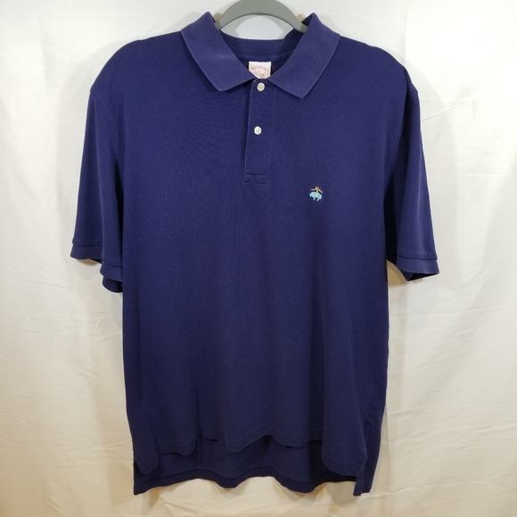 Brooks Brothers Blue Polo Shirt Golden Fleece L - Picture 9 of 16
